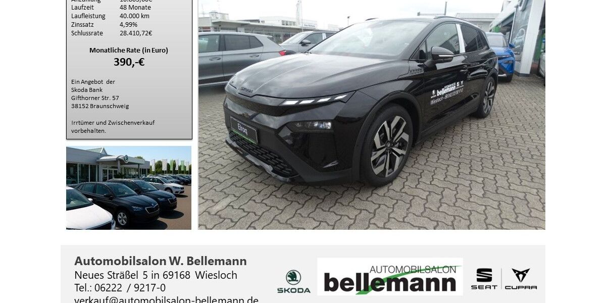 Skoda Elroq 4.500 km 49.990 &euro; Wiesloch 69168
