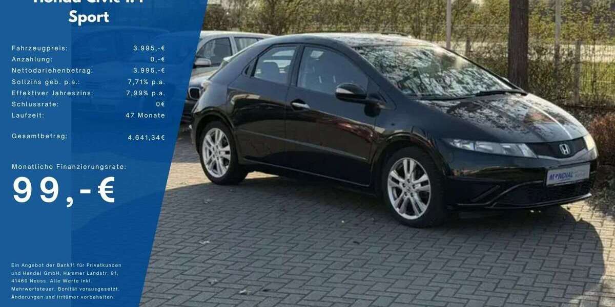 Honda Civic 171.287 km 3.995 &euro; Lampertheim 68623