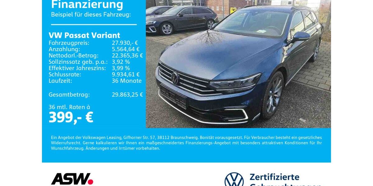 VW Passat Variant 81.990 km 27.930 &euro; Sinsheim 74889