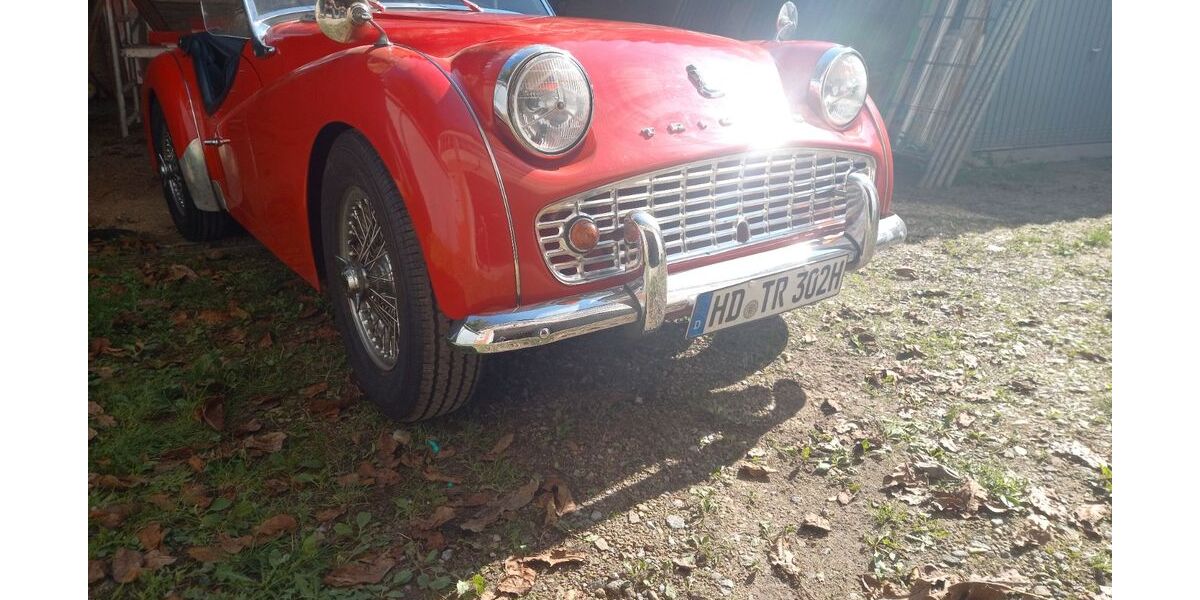 Triumph TR3 2.000 km 26.500 &euro; Neckargemünd 69151
