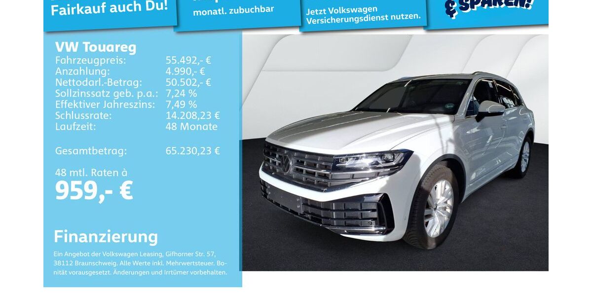VW Touareg 25.668 km 53.899 &euro; Mannheim 68309