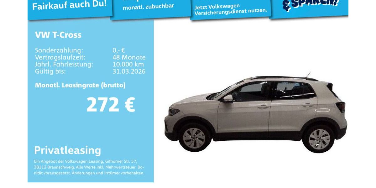 VW T-Cross 14.780 km 23.490 &euro; Mannheim 68309