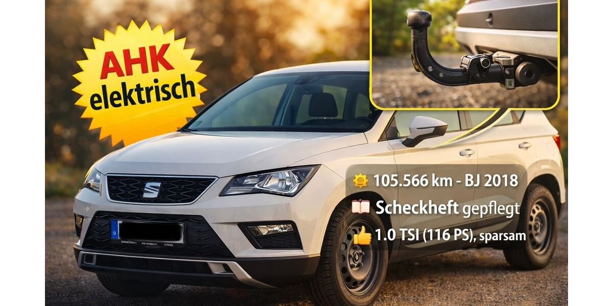 Seat Ateca 105.566 km 12.999 &euro; Ludwigshafen 67071