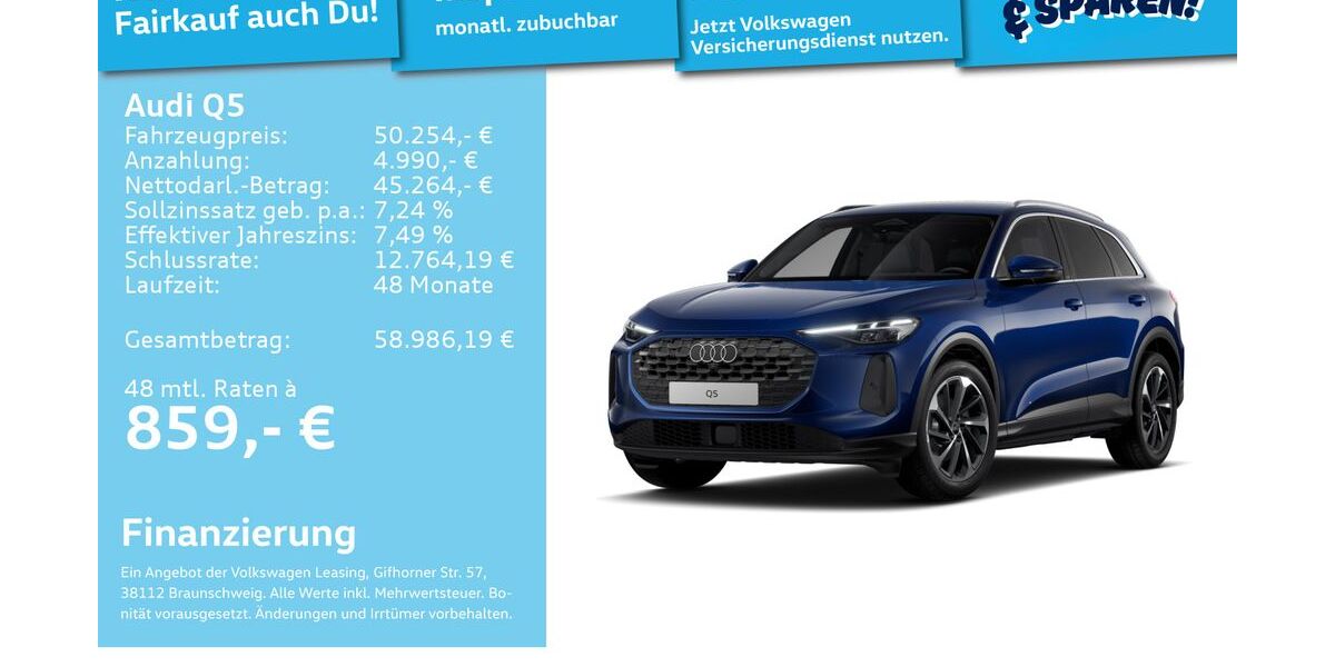 Audi Q5 22.493 km 48.992 &euro; Weinheim 69469