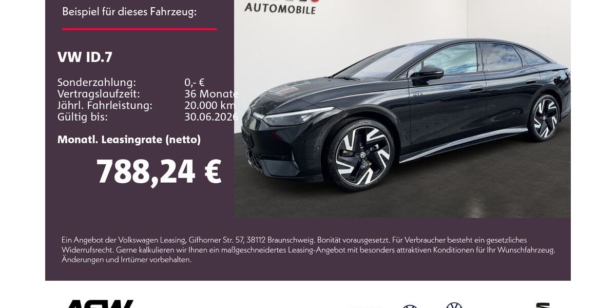VW ID.7 9.900 km 58.490 &euro; Sinsheim 74889