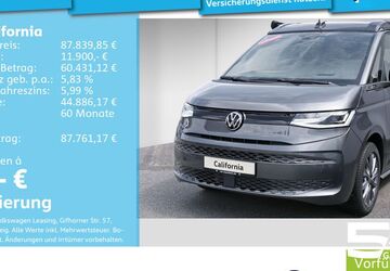 VW T7 California 9.900 km 76.490 &euro; Mannheim 68309