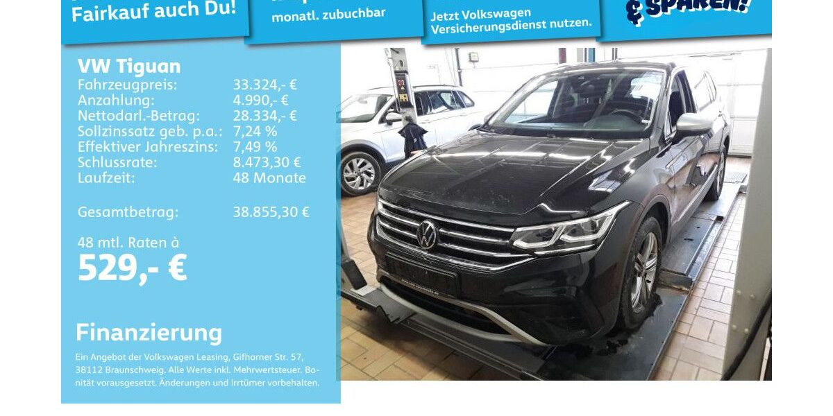 VW Tiguan 68.709 km 32.991 &euro; Mannheim 68309