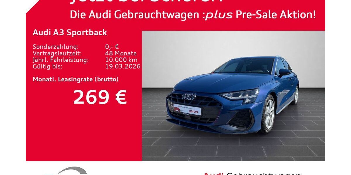 Audi A3 7.995 km 33.490 &euro; Ludwigshafen 67063