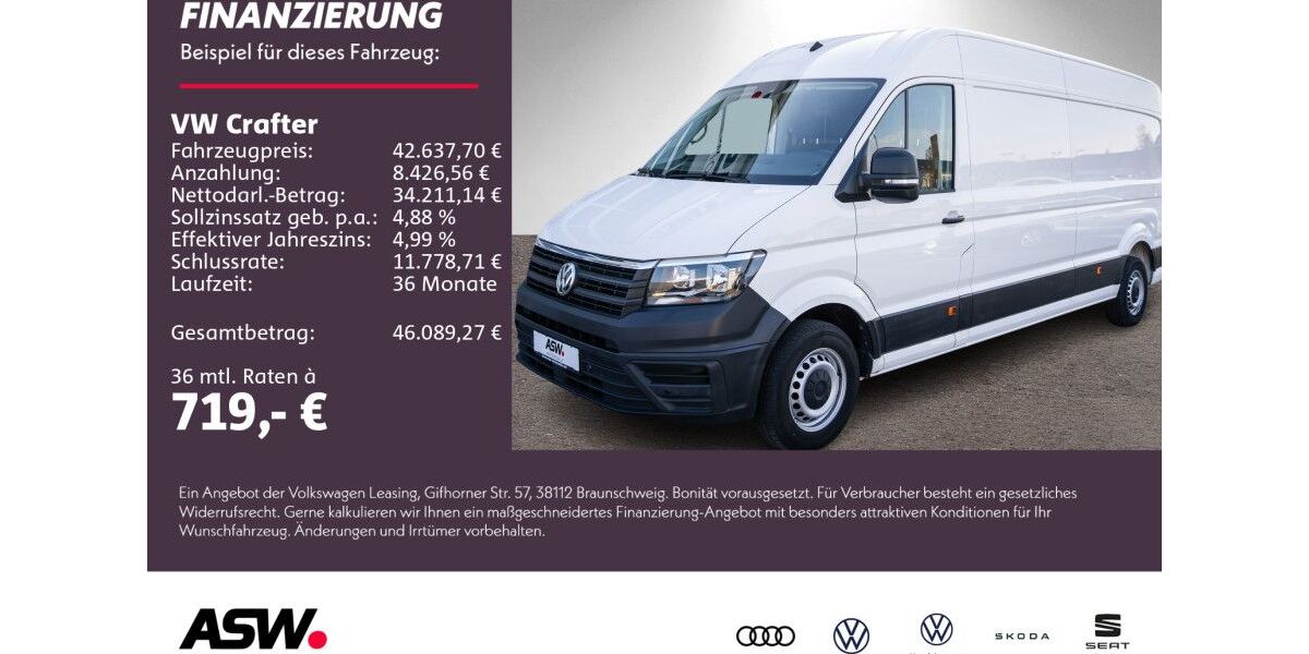 VW Crafter 32.300 km 35.830 &euro; Sinsheim 74889
