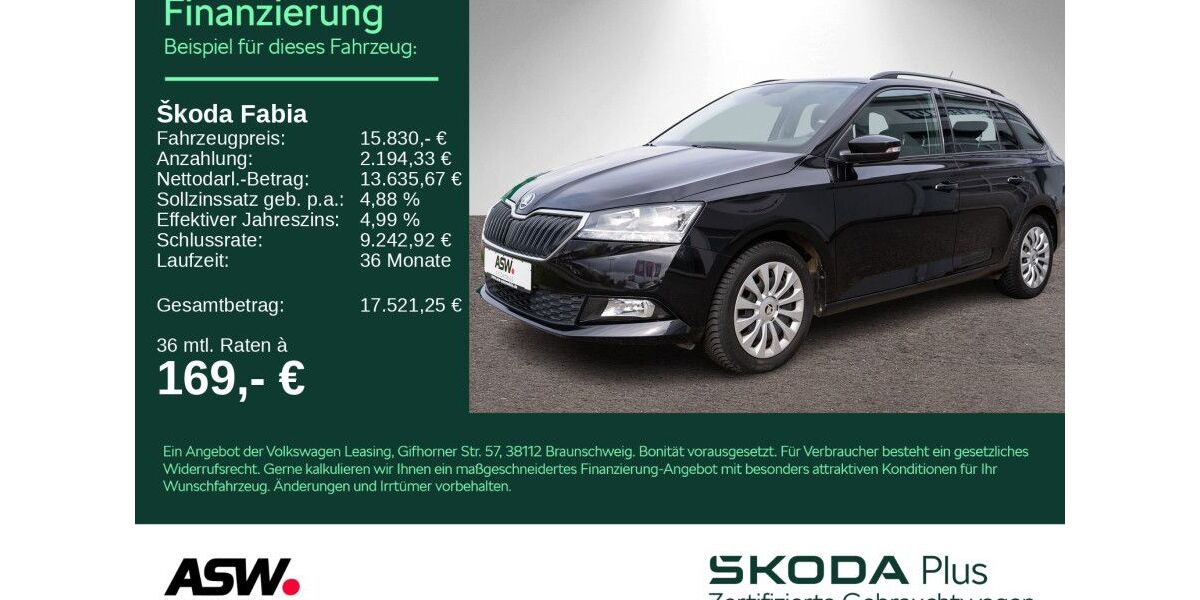 Skoda Fabia 35.900 km 15.830 &euro; Sinsheim 74889