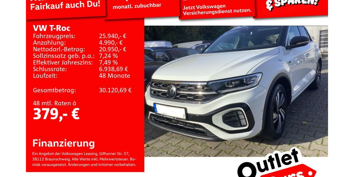 VW T-Roc 60.443 km 25.681 &euro; Mannheim 68309