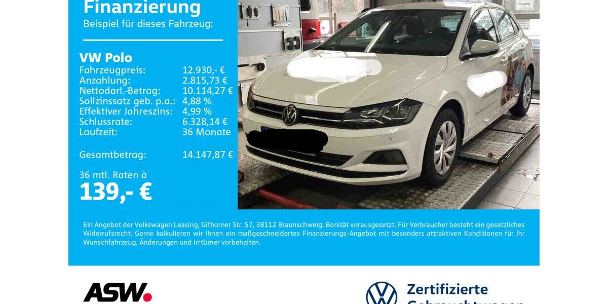 VW Polo 91.990 km 12.360 &euro; Sinsheim 74889