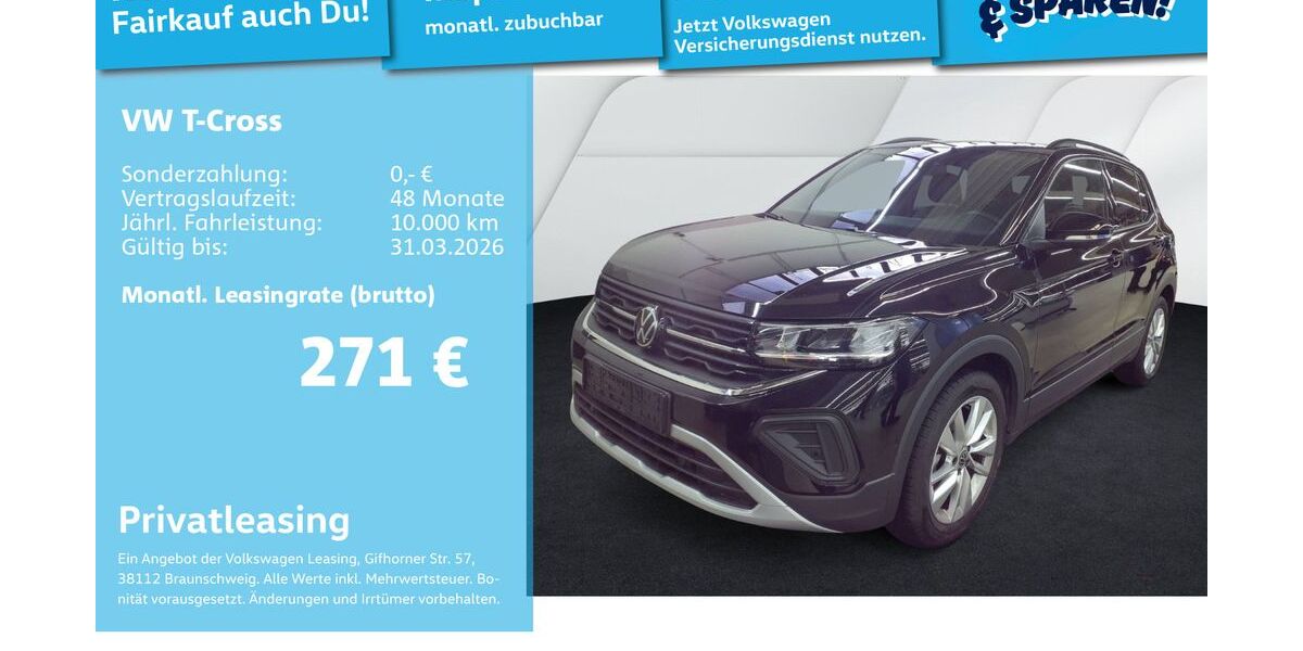 VW T-Cross 24.257 km 23.499 &euro; Mannheim 68309