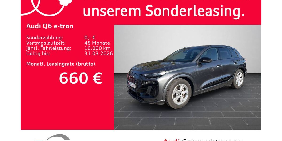 Audi Q6 e-tron 29.149 km 65.690 &euro; Ludwigshafen 67063