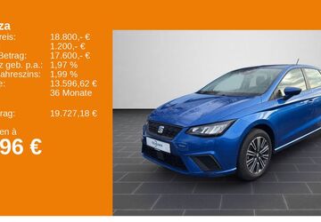 Seat Ibiza 8.745 km 18.800 &euro; Ladenburg 68526