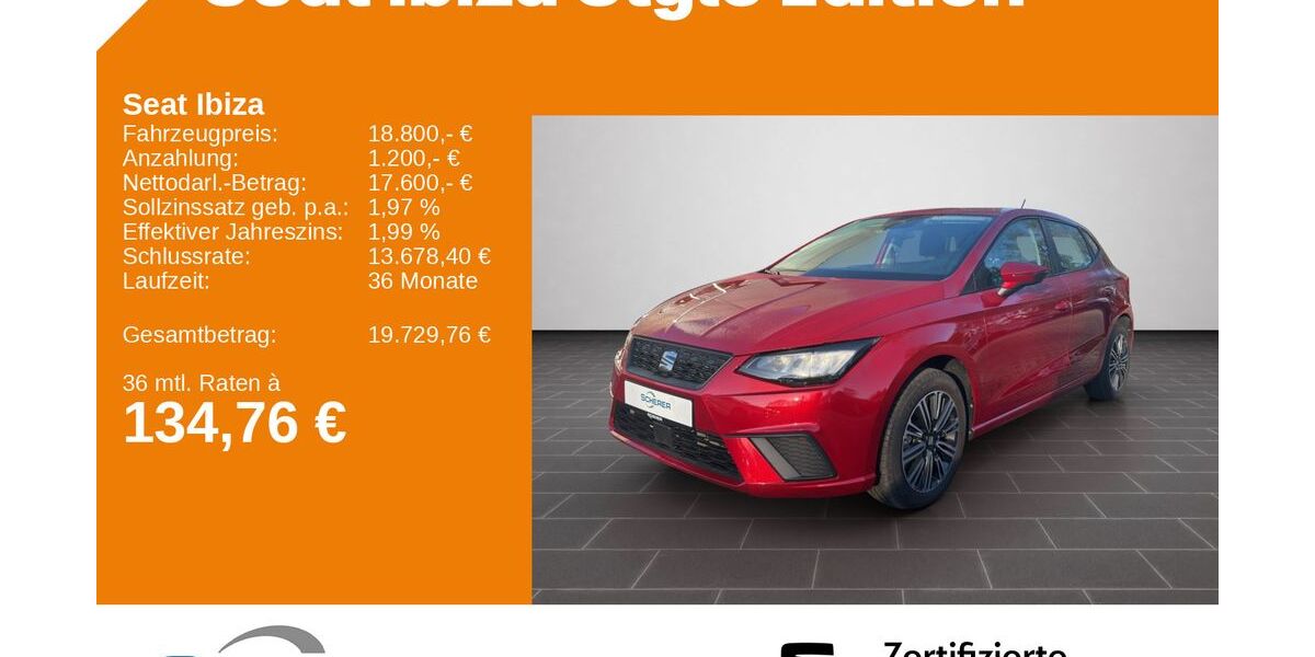 Seat Ibiza 5.860 km 18.800 &euro; Ludwigshafen 67063