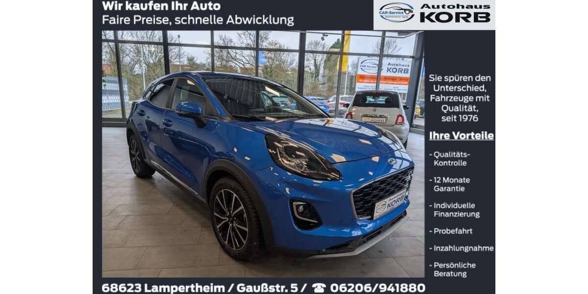 Ford Puma 50.700 km 15.950 &euro; Lampertheim 68623