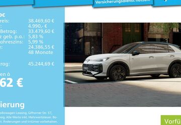 VW T-Roc 9.900 km 36.490 &euro; Mannheim 68309
