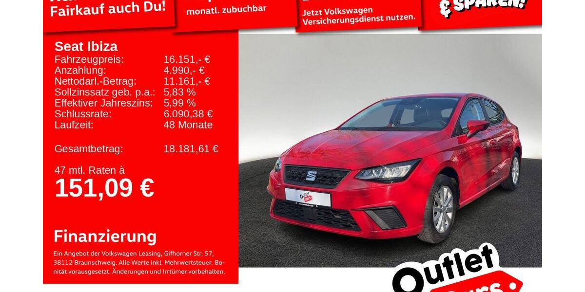 Seat Ibiza 31.364 km 15.989 &euro; Weinheim 69469
