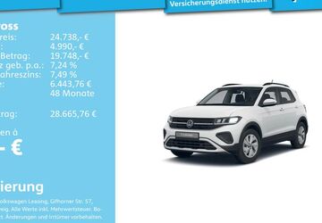 VW T-Cross 1.909 km 24.491 &euro; Mannheim 68309