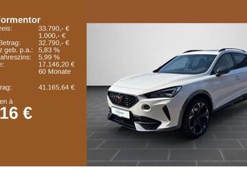 Cupra Formentor 63.823 km 33.790 &euro; Ludwigshafen 67063