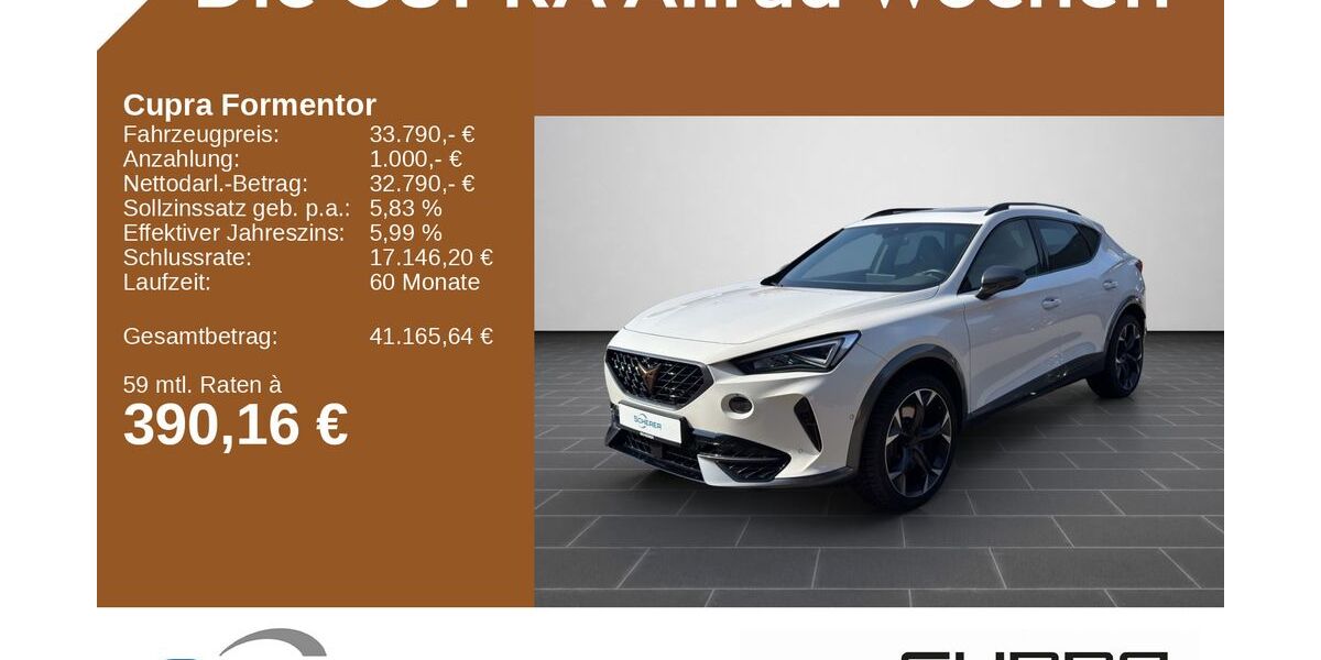 Cupra Formentor 63.823 km 33.790 &euro; Ludwigshafen 67063