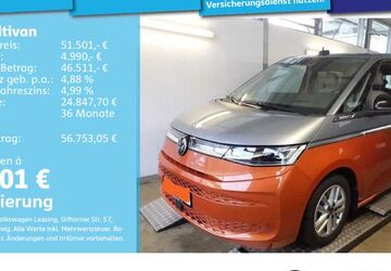 VW T7 Multivan 50.713 km 51.001 &euro; Mannheim 68309