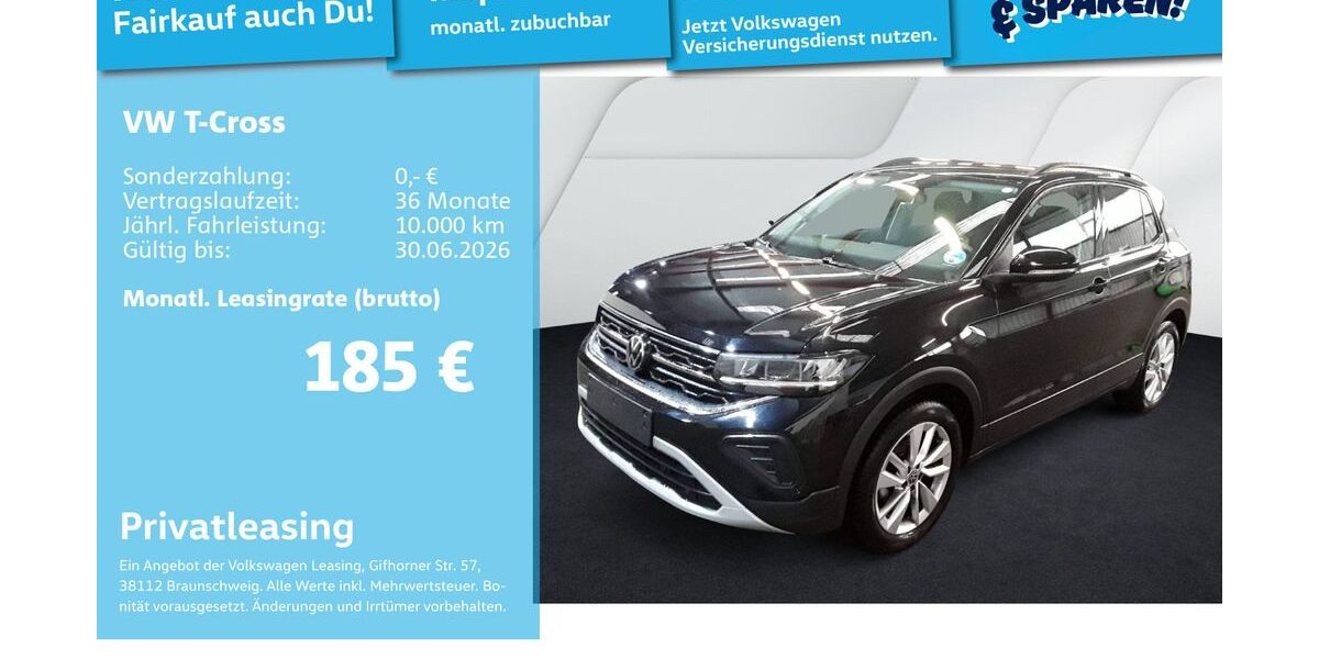 VW T-Cross 22.967 km 19.792 &euro; Mannheim 68309