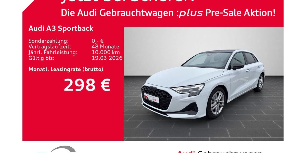 Audi A3 9.056 km 36.290 &euro; Ludwigshafen 67063