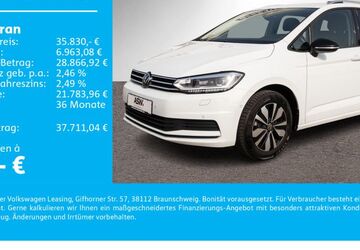 VW Touran 25.300 km 33.830 &euro; Sinsheim 74889