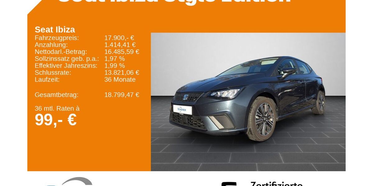 Seat Ibiza 23.606 km 17.900 &euro; Ludwigshafen 67063