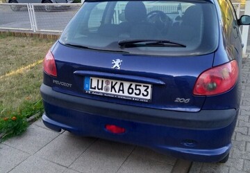 Peugeot 206 140.000 km 1.200 &euro; Mannheim 68159