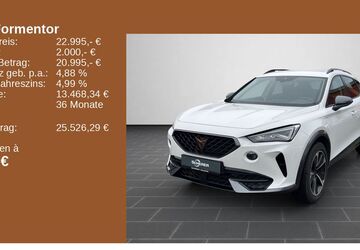 Cupra Formentor 57.434 km 22.995 &euro; Heidelberg 69123