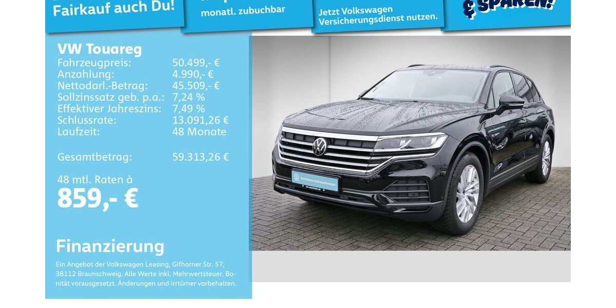 VW Touareg 25.435 km 49.999 &euro; Mannheim 68309
