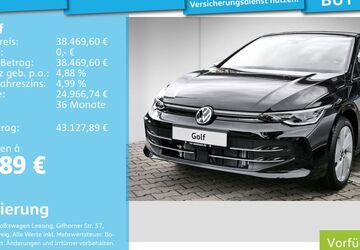 VW Golf 9.900 km 36.490 &euro; Mannheim 68309