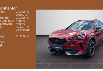 Cupra Formentor 15.482 km 32.300 &euro; Ladenburg 68526