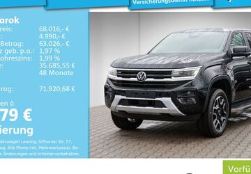 VW Amarok 9.900 km 65.400 &euro; Mannheim 68309