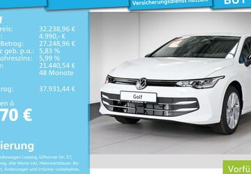 VW Golf 9.900 km 30.999 &euro; Mannheim 68309