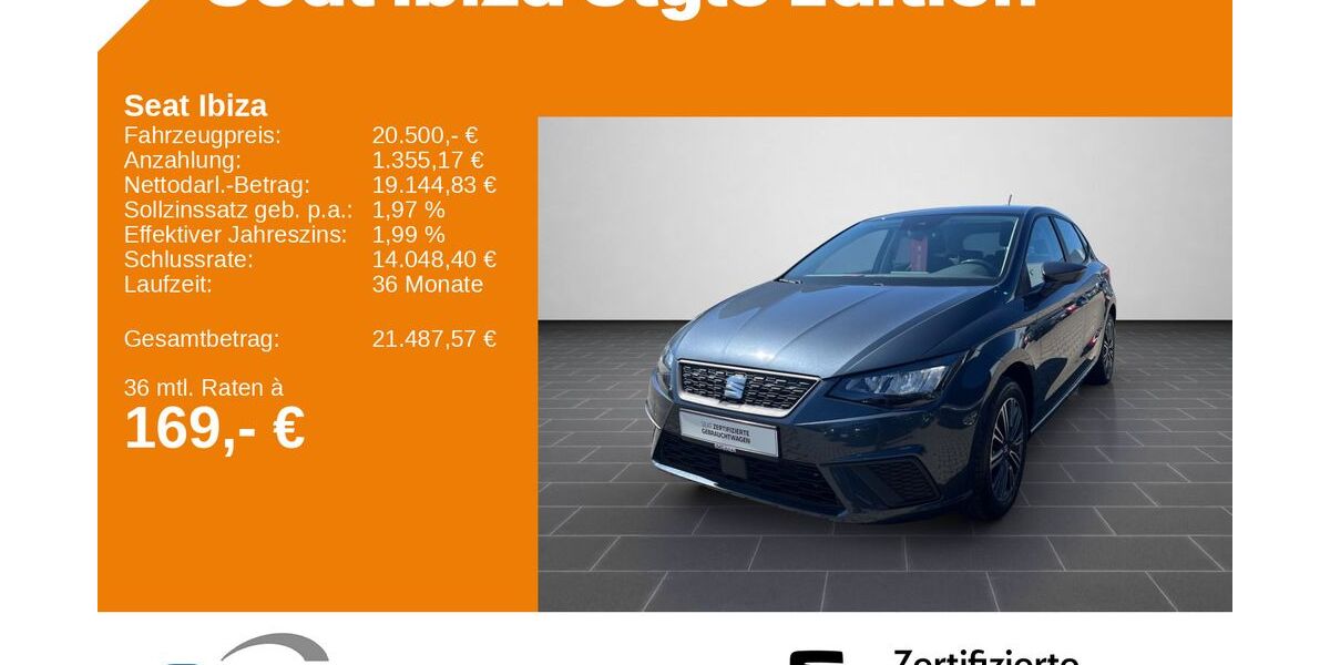 Seat Ibiza 22.049 km 20.500 &euro; Ladenburg 68526