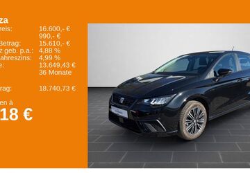 Seat Ibiza 17.953 km 16.400 &euro; Ladenburg 68526