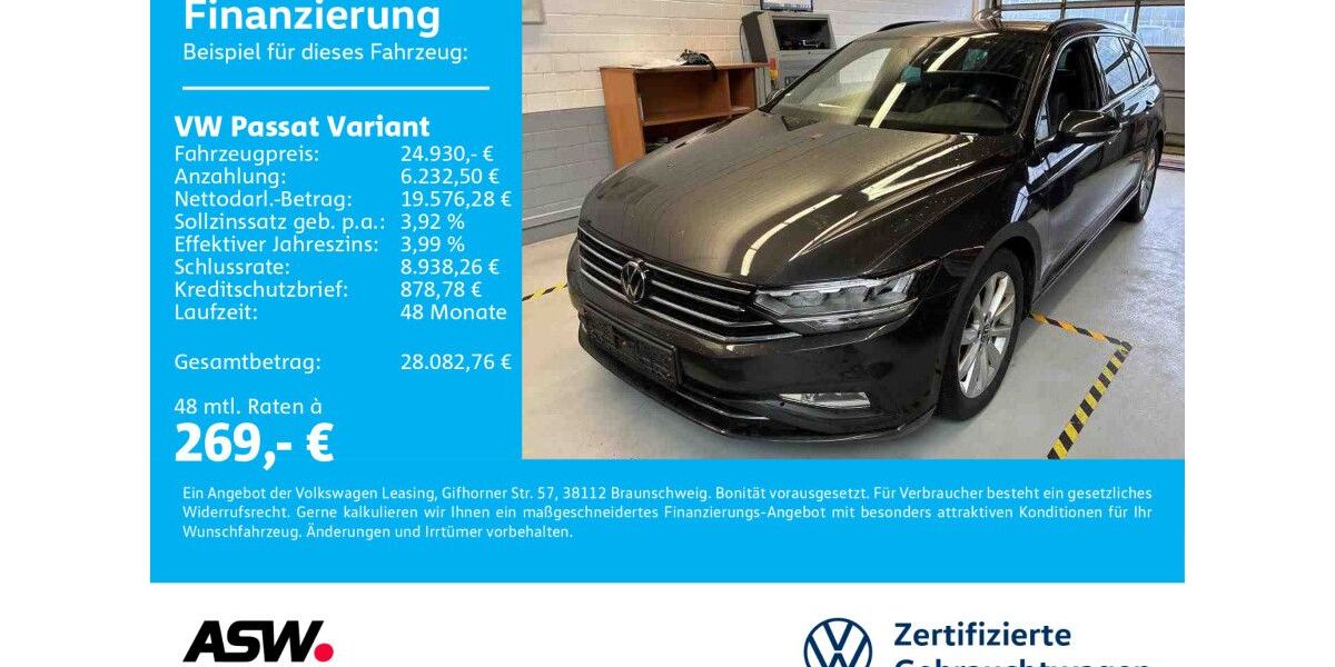 VW Passat Variant 88.900 km 24.930 &euro; Sinsheim 74889