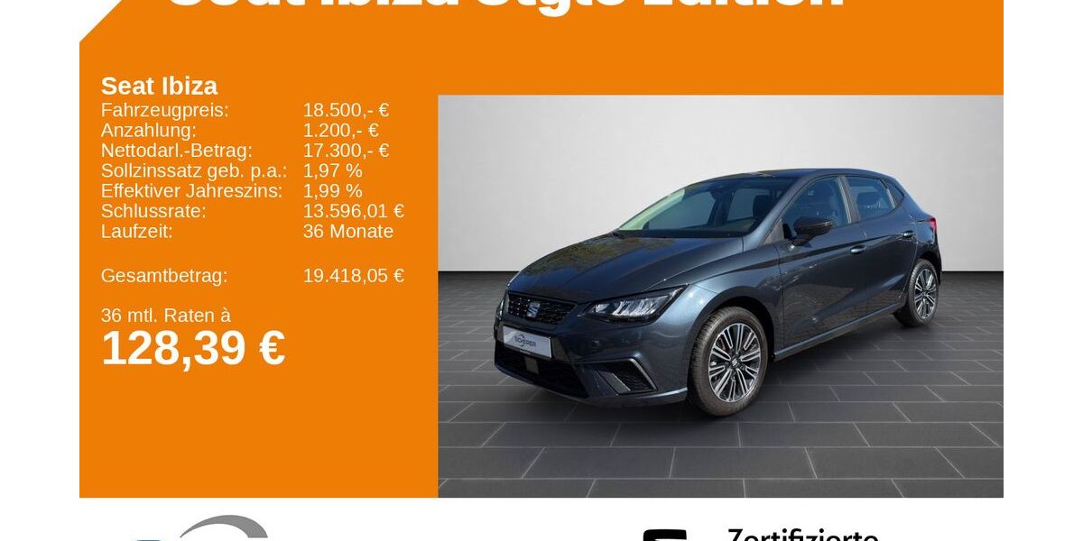 Seat Ibiza 13.777 km 18.500 &euro; Ludwigshafen 67063