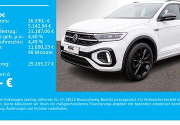 VW T-Roc 43.000 km 26.330 &euro; Sinsheim 74889