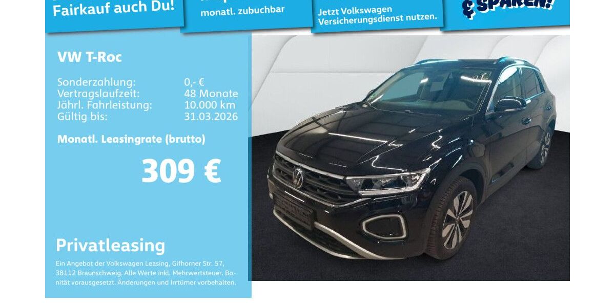 VW T-Roc 25.275 km 28.992 &euro; Mannheim 68309
