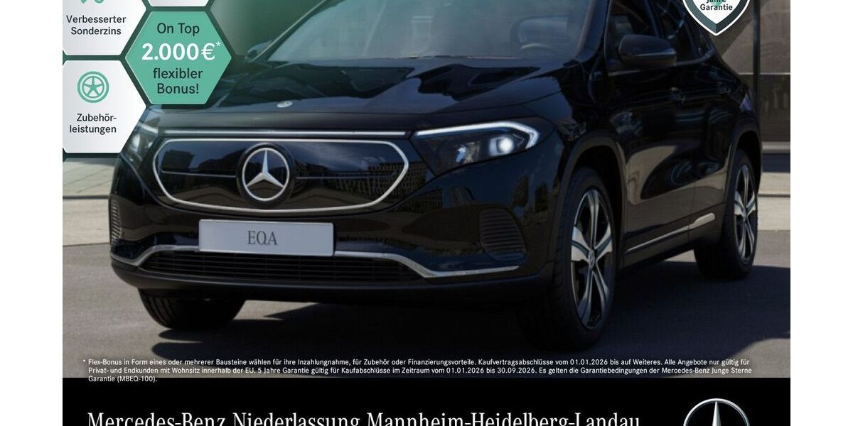 Mercedes-Benz EQA 57.060 km 30.990 &euro; Mannheim 68165