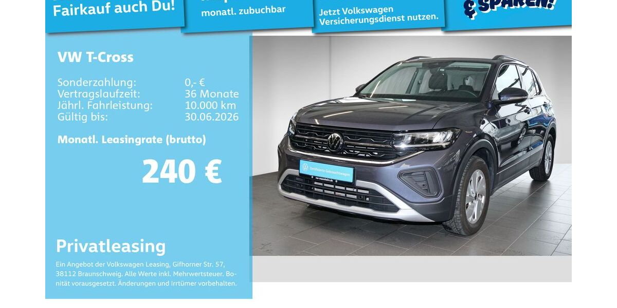 VW T-Cross 24.132 km 22.699 &euro; Mannheim 68309